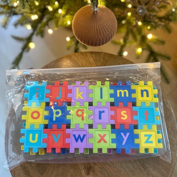 Target bullseye 54 Ct puzzle connection letters alphabet Montessori learning - Picture 6 of 6